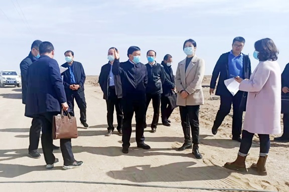 黨委書記、董事長劉興斌到金塔縣調(diào)研